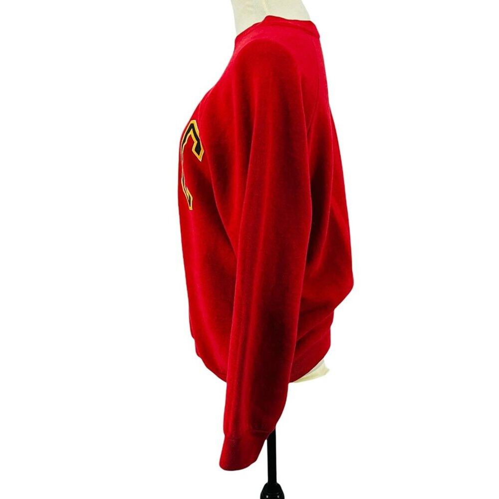 Vintage 90s usmc Sweatshirt Semper Fidelis Military Size Large Pullover - Picture 3 of 8